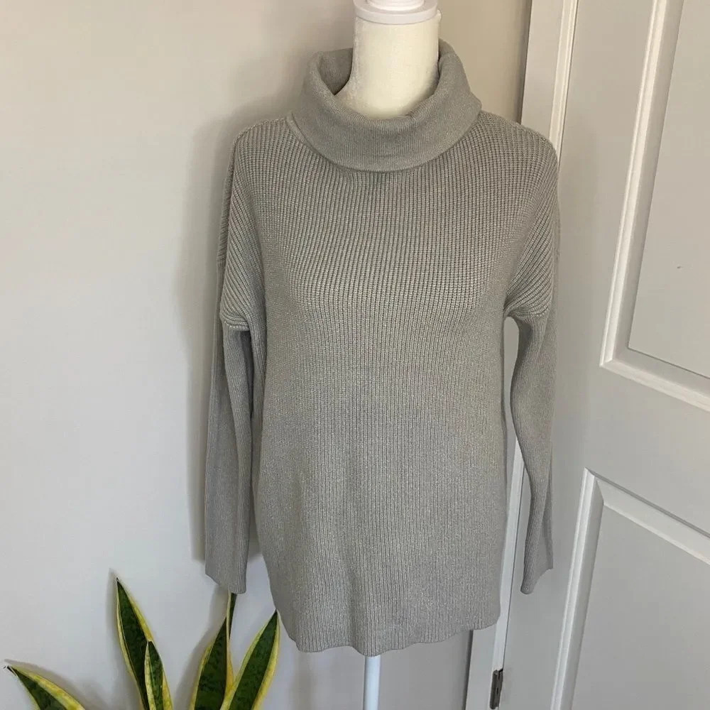 NWT Devotion by Cyrus Ribbed Turtleneck Sweater - Picture 2 of 12